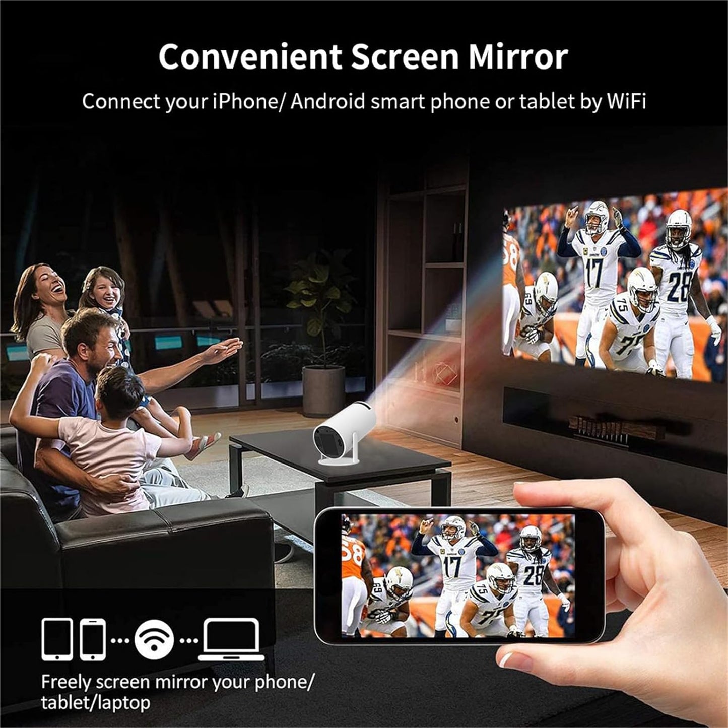 PROJECTOR ANDROID SMART2 BORREGO 4K