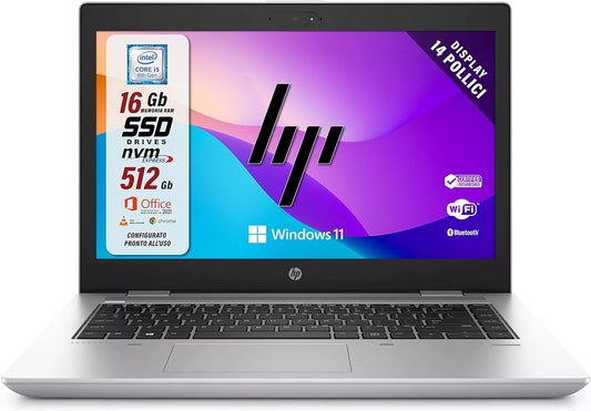 HP ProBook 640 G4 14" Core i5 2.6 GHz - SSD 512 Go - 16 Go
